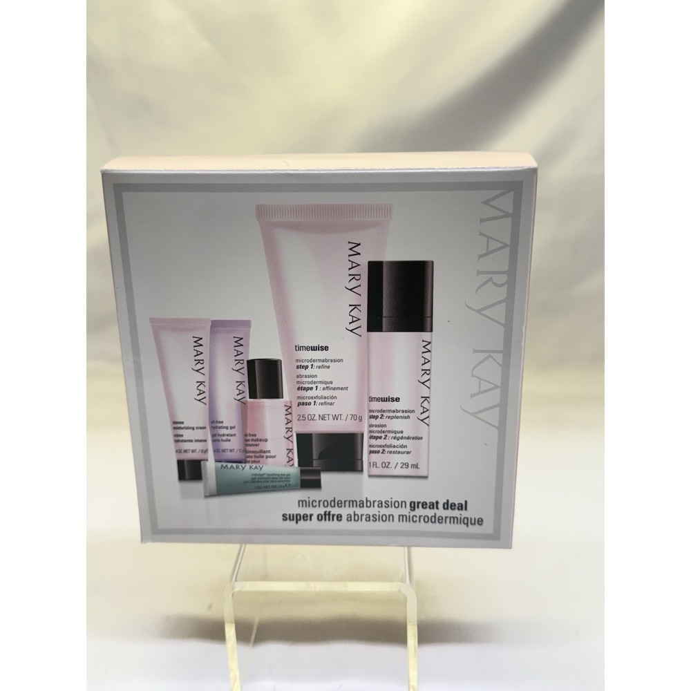 Mary Kay Timewise Microdermabrasion 6 Pc Travel Set  #045080 + Free Sample
